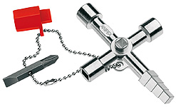 Ключ для электрошкафов профессиональный KNIPEX 001104 ― KNIPEX - The Pliers Company