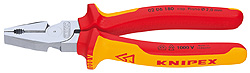 Плоскогубцы комбинированные особой мощности KNIPEX 0206180 ― KNIPEX - The Pliers Company