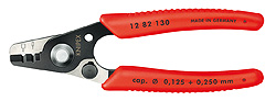 Инструмент для удаления изоляции для световодов KNIPEX 1282130SB ― KNIPEX - The Pliers Company