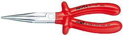 Плоские круглогубцы с режущими кромками KNIPEX 2617200 ― KNIPEX - The Pliers Company