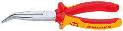 Плоские круглогубцы с режущими кромками KNIPEX 2626200 ― KNIPEX - The Pliers Company