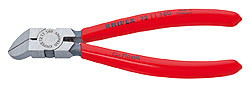 Кусачки боковые для пластмассы KNIPEX 7211160 ― KNIPEX - The Pliers Company