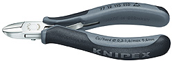 Кусачки боковые для электроники антистатические KNIPEX 7712115ESD ― KNIPEX - The Pliers Company