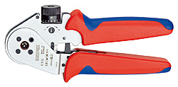 Инструмент для тетрагональной опрессовки контактов т KNIPEX 975263 ― KNIPEX - The Pliers Company