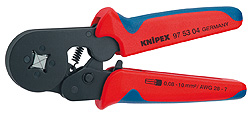 Инструмент для опрессовки гильз контактных самонаст KNIPEX 975304 ― KNIPEX - The Pliers Company